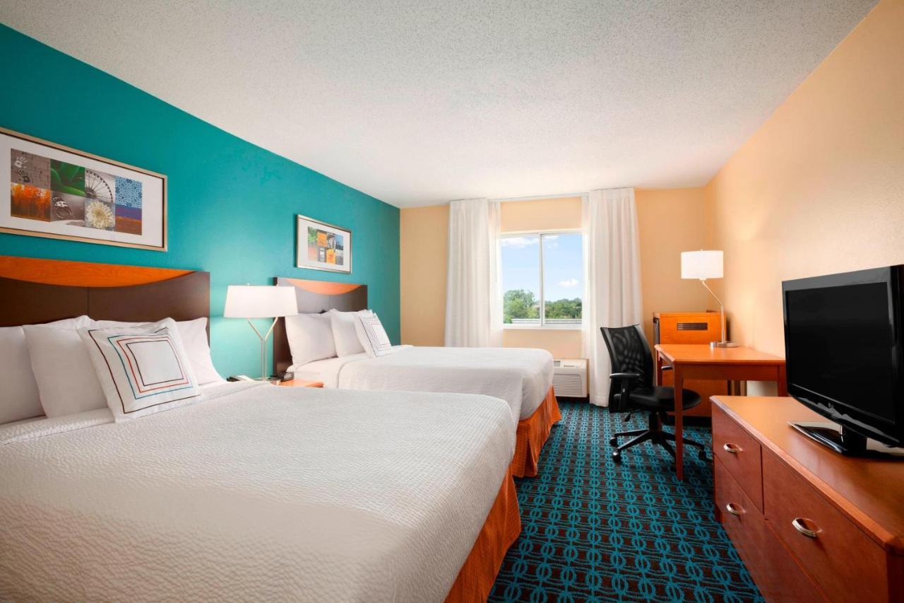 Fairfield Inn & Suites Lansing West Delta Center Township Exterior foto